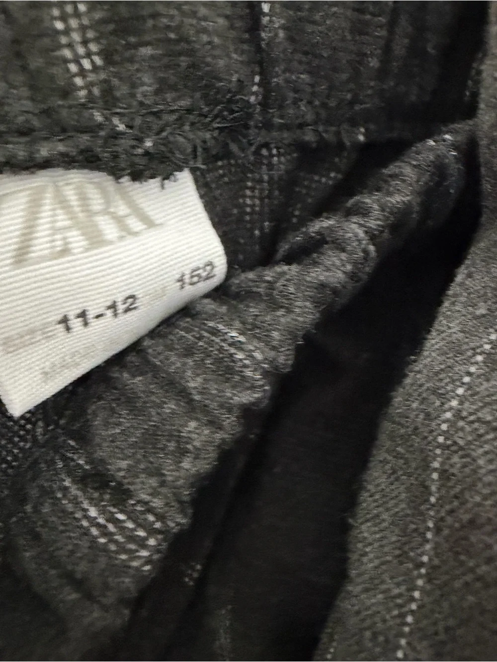Zara Pinstripe Wide-Leg Bundle  Kids Bottoms - Black & Gray